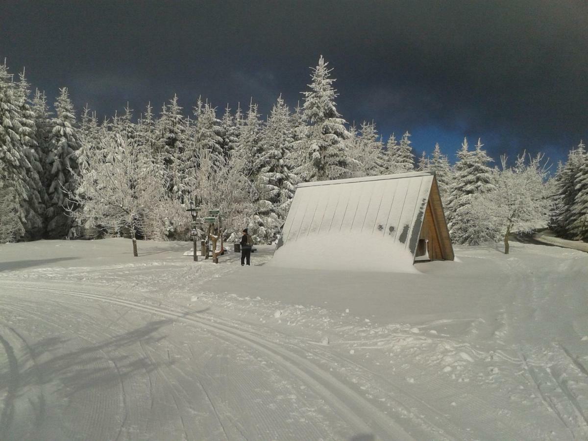 Ferienhaus Am Rennsteig ชมีเดอเฟลด์ อัม เร็นน์ชไตก์ ภายนอก รูปภาพ